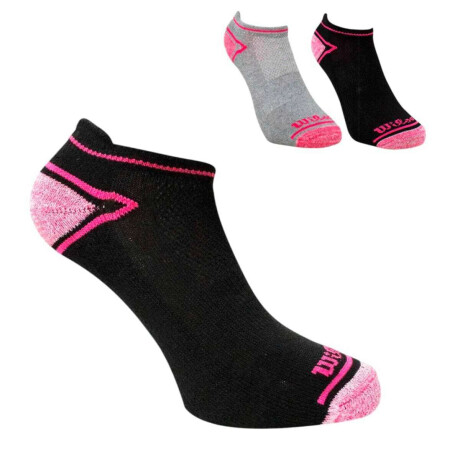 Medias Pack x3 Pro Fitness Unisex Negro