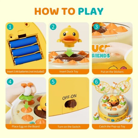 Juego de Mesa Infantil Atrapa los Pollitos 001