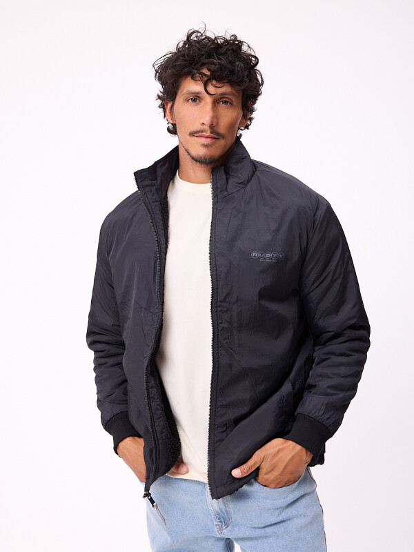 CAMPERA OLEGAR ( SHERPA) RUSTY Negro