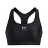Top de Mujer Under Armour Deportivo Padless Negro