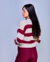 Sweater Keisha Bordó