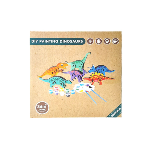 Puzzle dinosaurio de madera para dibujar DIY Puzzle Dinosaurio De Madera Para Dibujar Diy