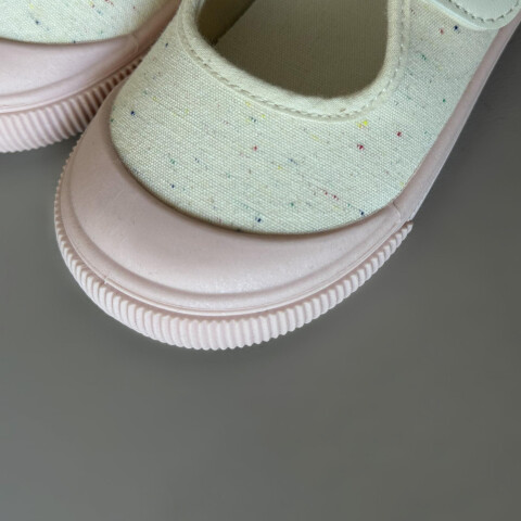 Guillermina Canvas Grip Sprinkles Rosa Marshmellow
