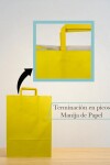 Bolsa lisa acuario 30x12x41 cm AMARILLO