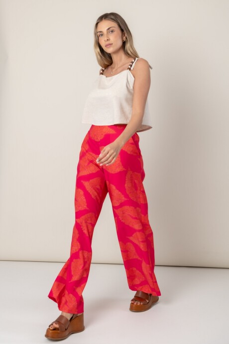 PANTALON KISS FUCSIA