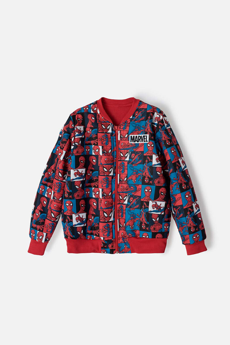 Chaqueta niño Spiderman ROJO