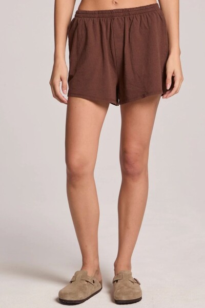 SHORT HARPER Marron