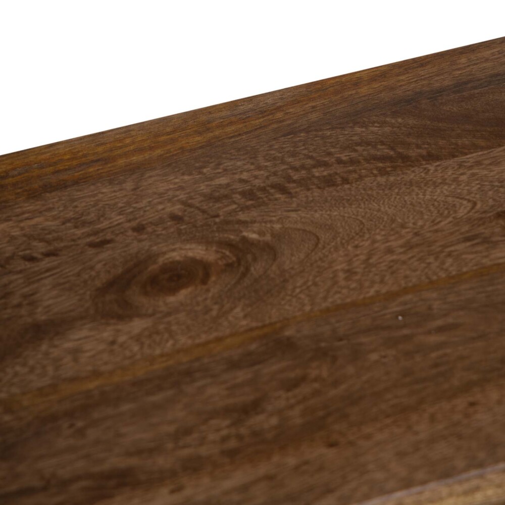 CONSOLA MDF-Y-MADERA MARRON RETRO CASTAÑO