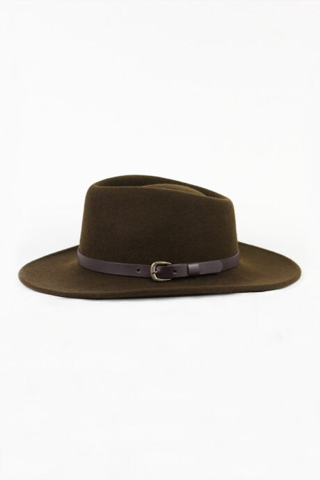 Sombrero Impermeable Marrón