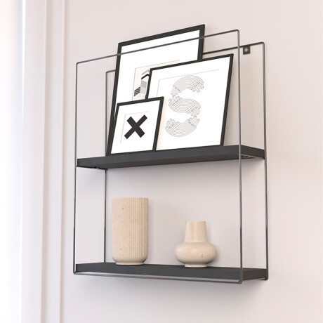 Estante cuadrado NEGRO