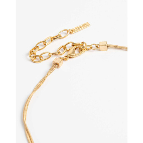 Collares Largos Metal Dorado Oro Amarillo