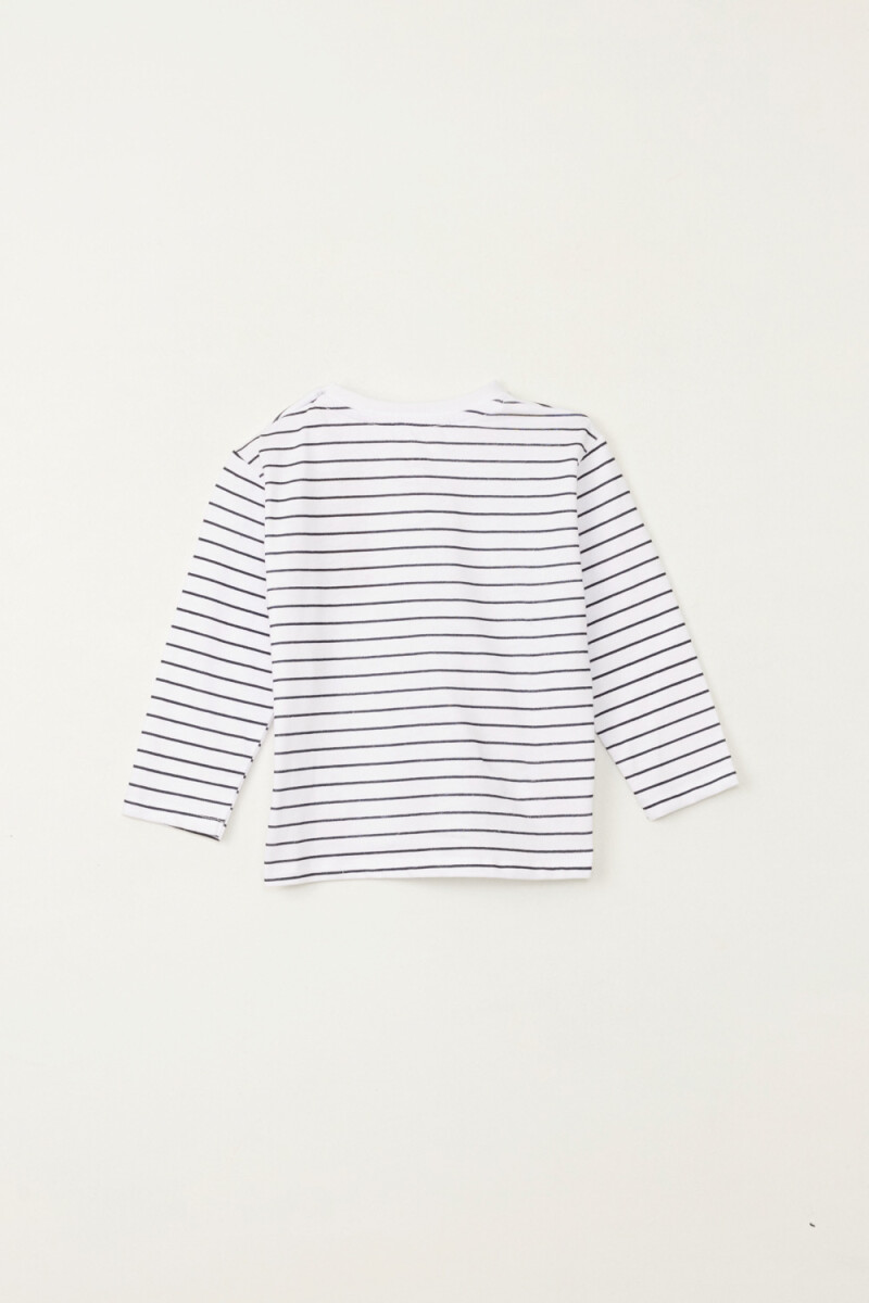 Remera estampada Blanco