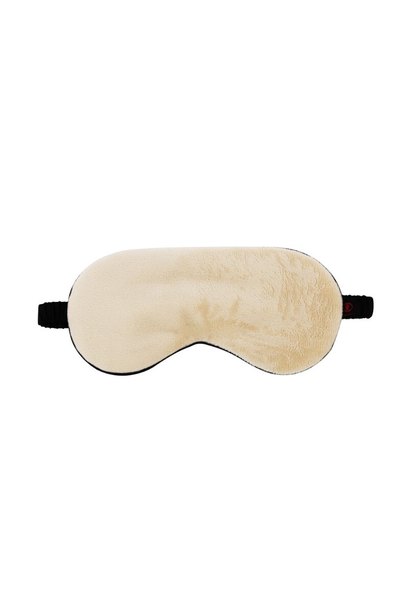 Set Almohada y Mascara Oreiro Camel