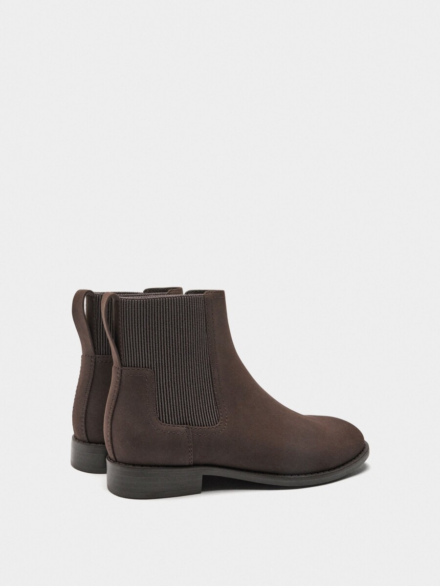 Botines Chelsea marron