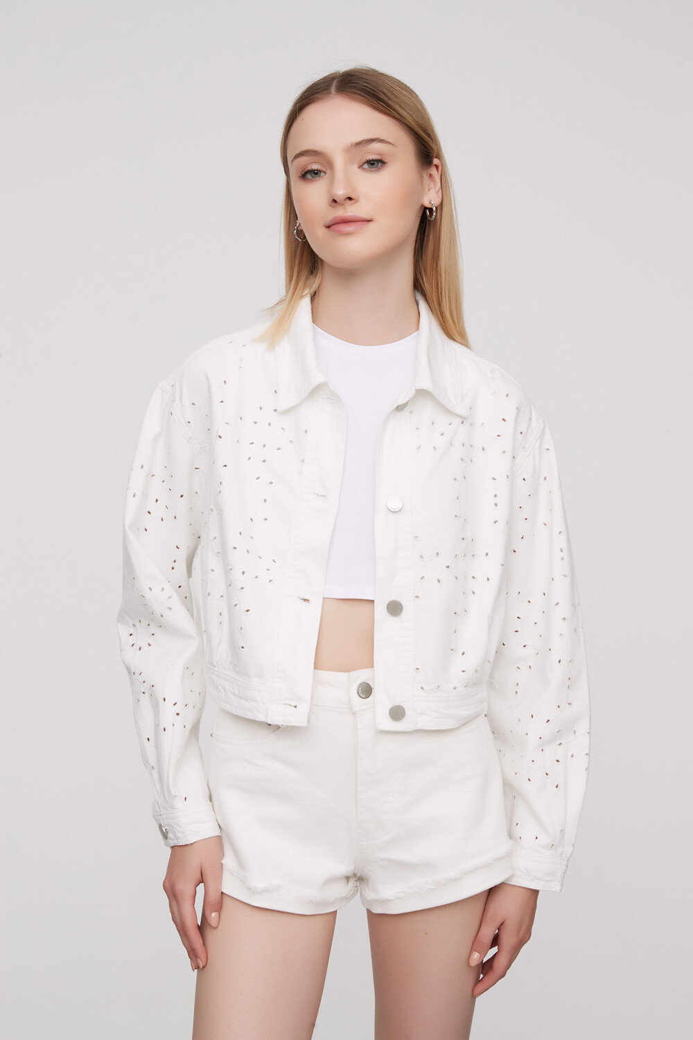 Campera Loopers Marfil / Off White