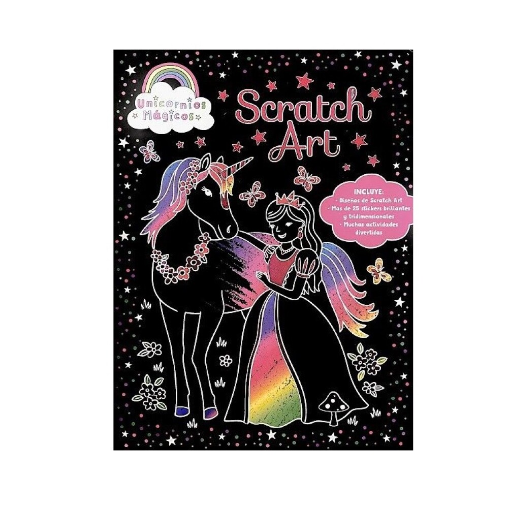 UNICORNIOS MAGICOS SCRATCH ART UNICORNIOS MAGICOS SCRATCH ART