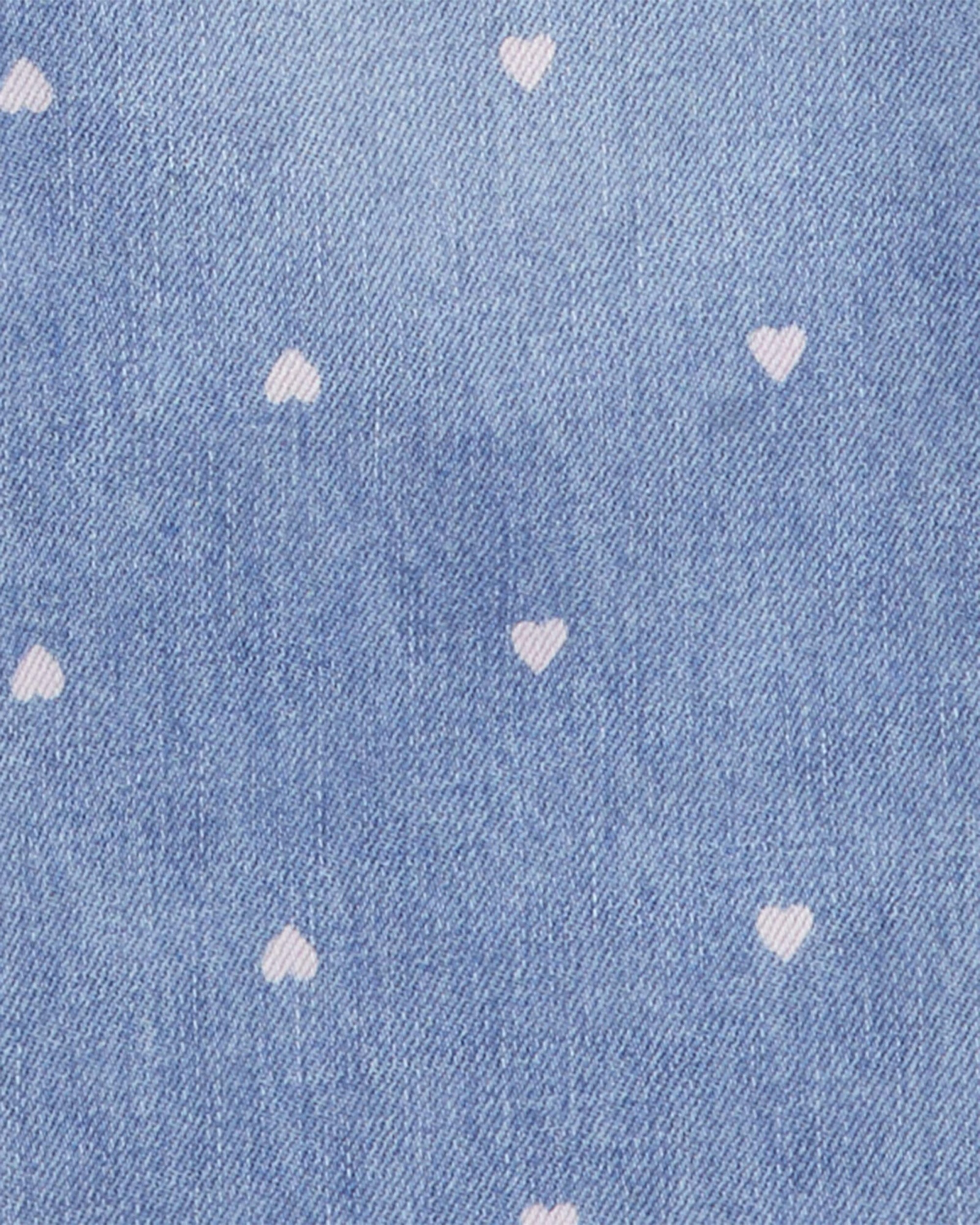 Enterito jean diseño corazones. Talles 2-5T Enterito jean diseño corazones. Talles 2-5T