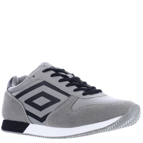 Championes de Hombre Umbro Up Hill 21 Adulto Gris - Negro - Blanco