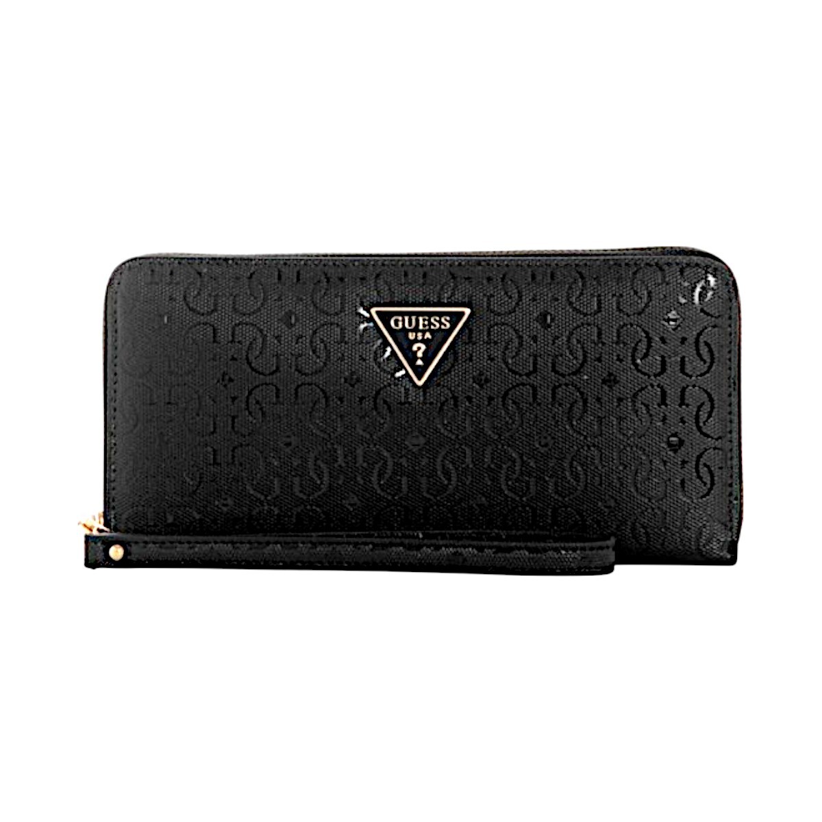 BILLETERA GUESS ECO BRENTON SLG ESB839046 - negrocombinado 