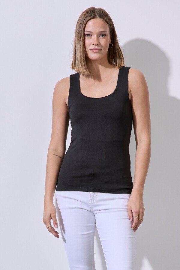 Musculosa Basica NEGRO