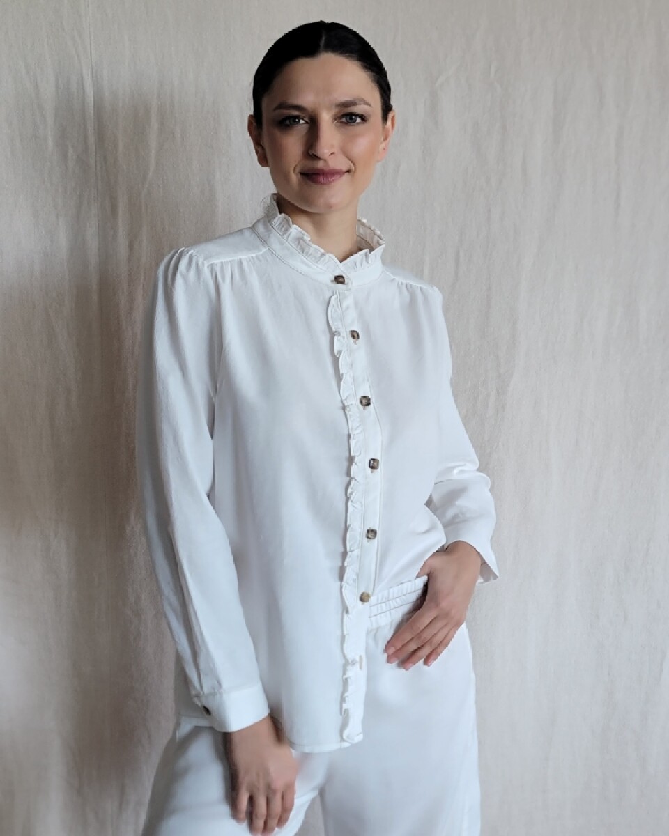 Camisa Magda - Crudo 
