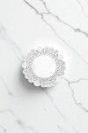 Rodal blanco redondo 9cm. x100 Rodal blanco redondo 9cm. x100
