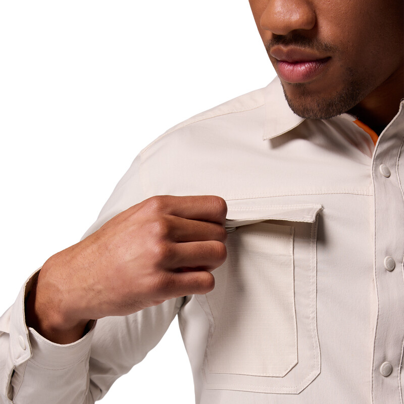 Camisa Landroamer Twill Hombre DARK STONE