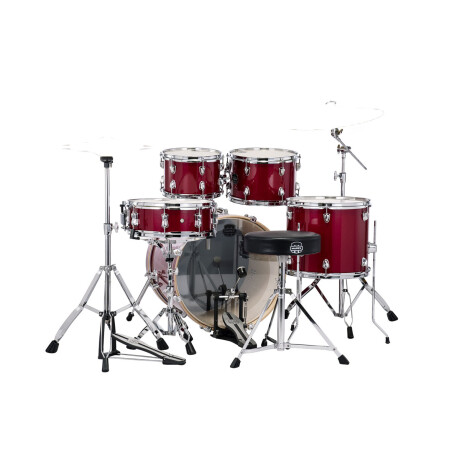 Bateria Mapex Venus Ve5045ftcvm Crimson Red Sparkle 5c B20 Con Hardware Y Platillos Bateria Mapex Venus Ve5045ftcvm Crimson Red Sparkle 5c B20 Con Hardware Y Platillos
