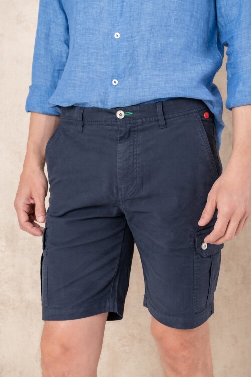 Bermuda Cargo Azul marino