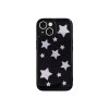 Protector para iPhone 15 diseño estrellas color negro Protector Para Iphone 15 Diseño Estrellas Color Negro