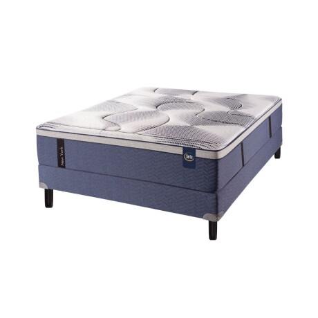 Conjunto Sommier New York - 2 Plazas 1.40 x 1.90