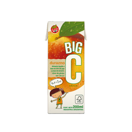 Jugo Big C 200ml Big C Durazno 200ml