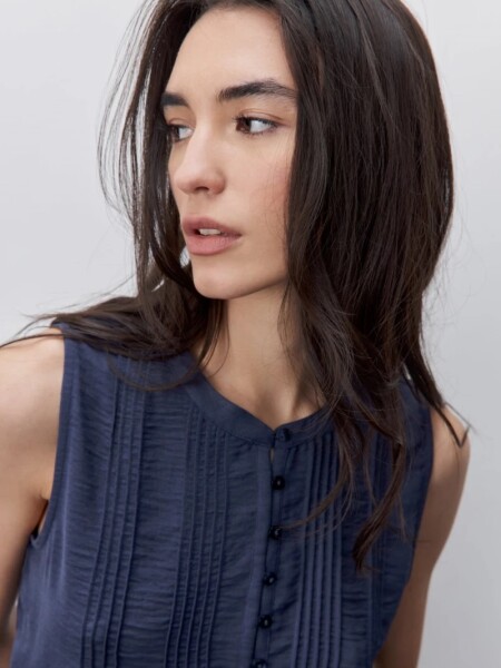 BLUZA D.CASSIN NUPA AZUL