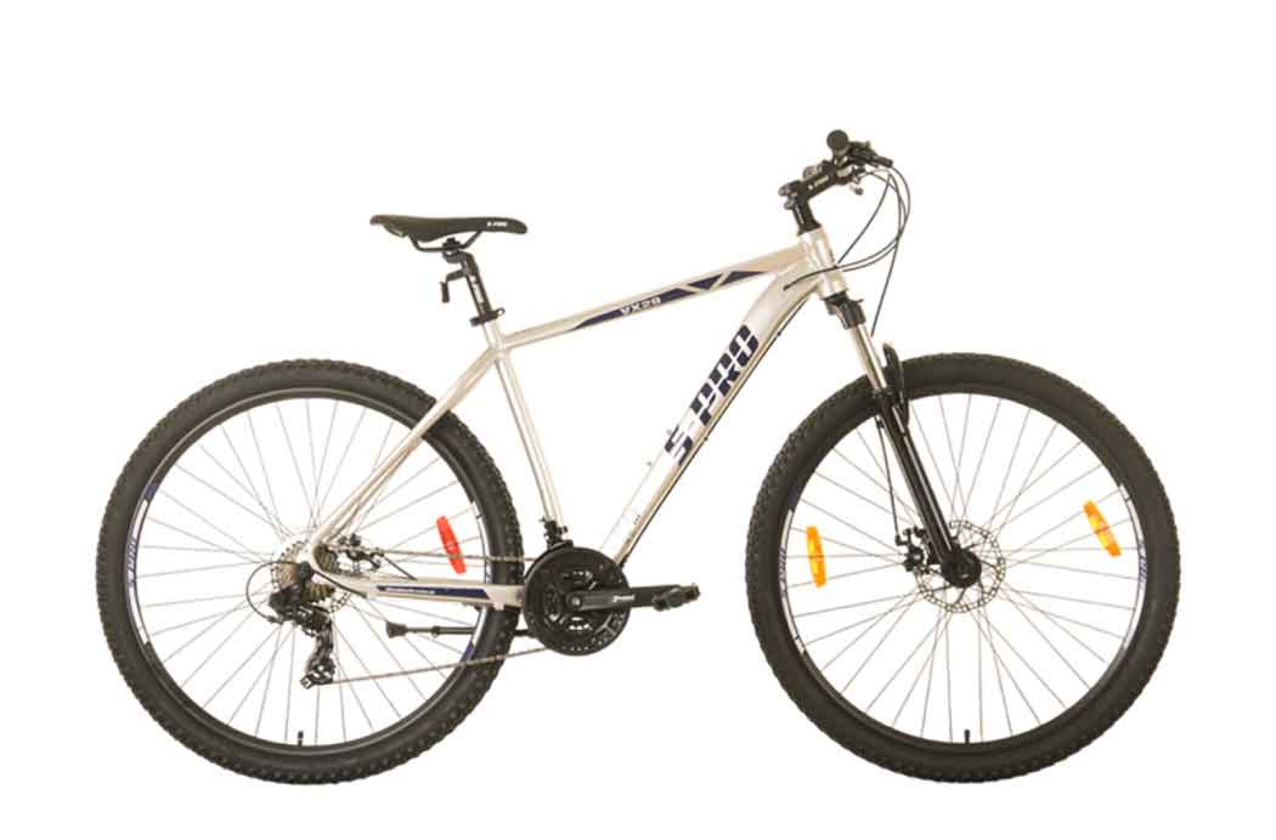 Bicicleta S-pro Mtb Vx R.29 C/bloqueo - Plata. 