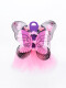 DISFRAZ MARIPOSA ILUMINADA ROSADO