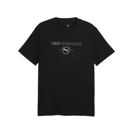 Remera Puma Class Graphic Tee Black