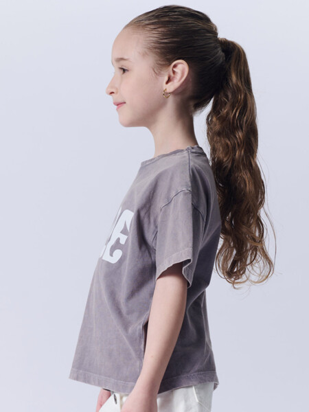 Remera nice Gris