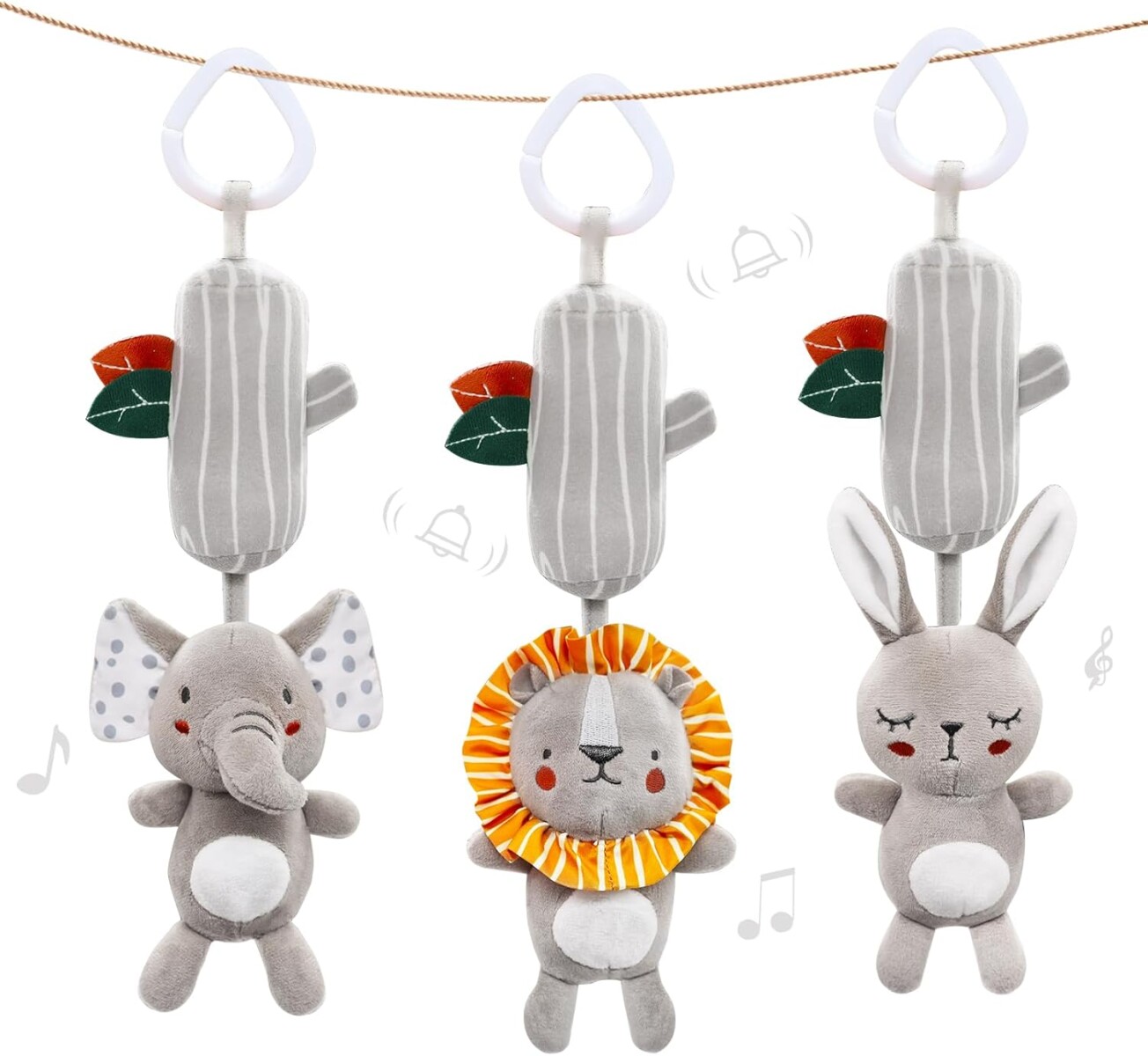 Colgante quo animales GREY - LEON 