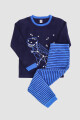 Pijama infantil polar constelation Azul