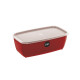 Pote rectangular multiuso 5lts ROJO