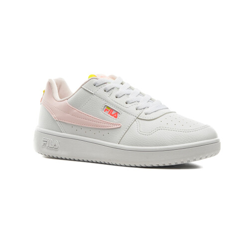 Championes Mujer Fila ACD Classic Blanco-Rosa Claro