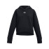 UA Rival Fleece Crop Hoodie-PPL BLK-001