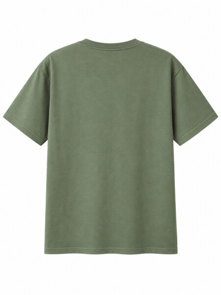 REMERA NAUPLIA VERDE MILI
