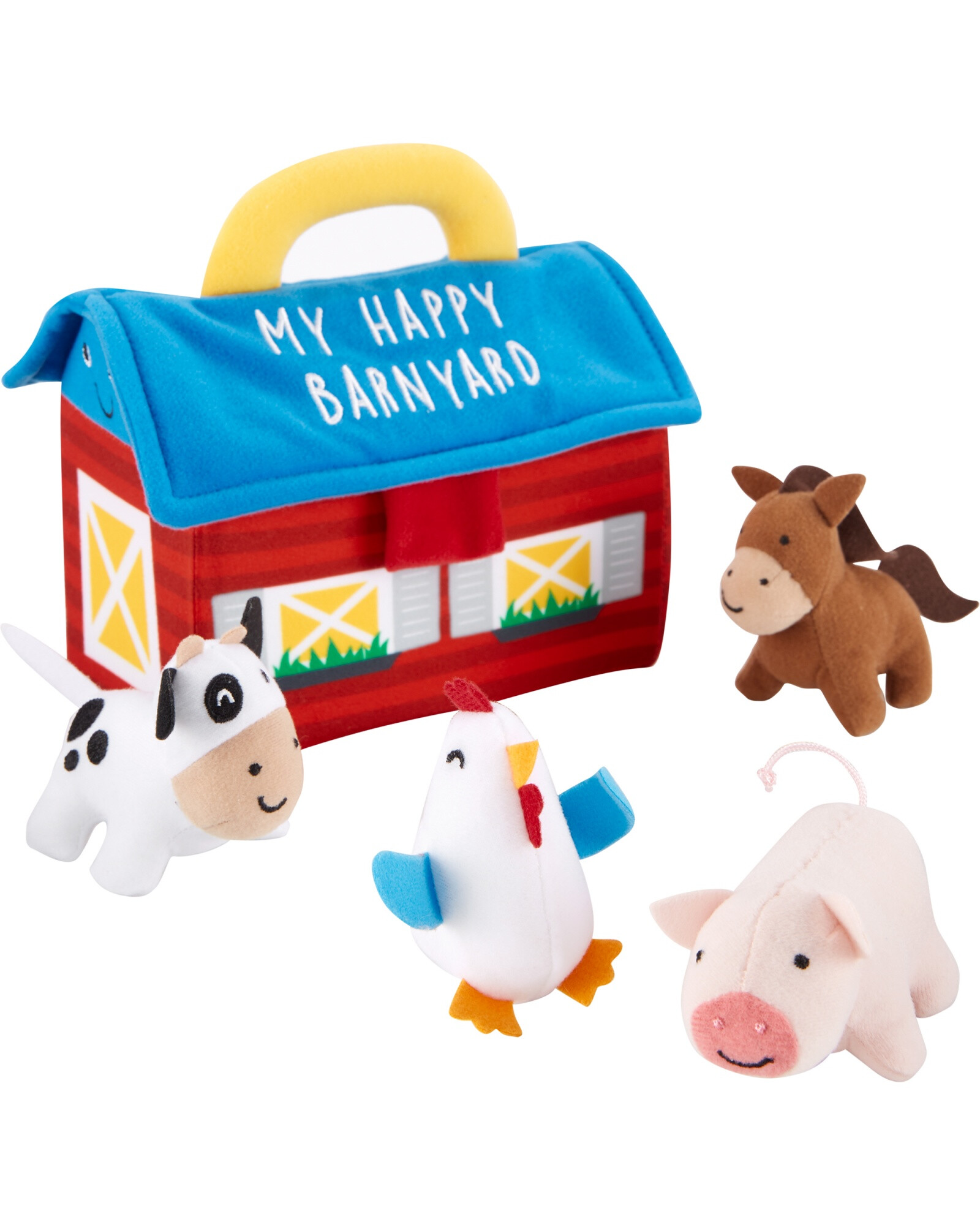Juego de granja de peluche Juego de granja de peluche
