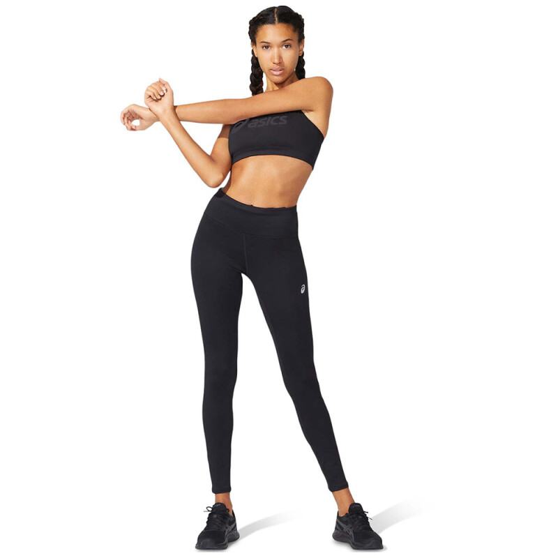 Leggings Running Silver Tight Mujer Performance Black