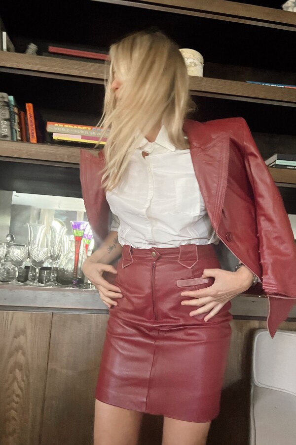 Falda Beats Nin Bordeaux