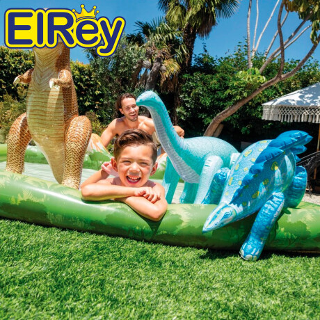 Centro De Juegos Inflable Piscina Intex Dinosaurios Inx056132