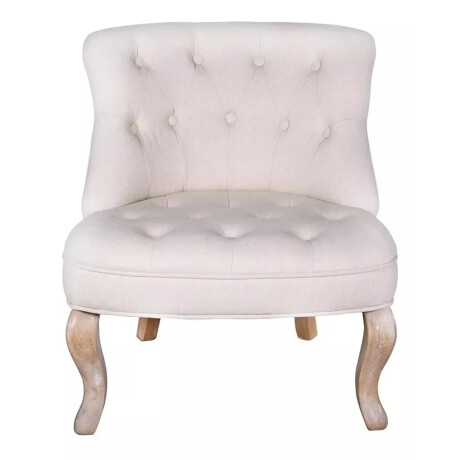 Butaca Luis XV Beige