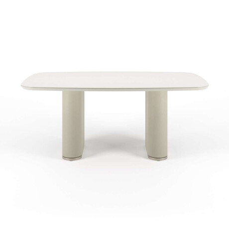 Mesa De Comedor Lintz 184 Linea Mionaco Blanco/Blanco
