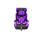 Silla para Auto Booster 3 en 1 Next Generation Lumax Kids Violeta